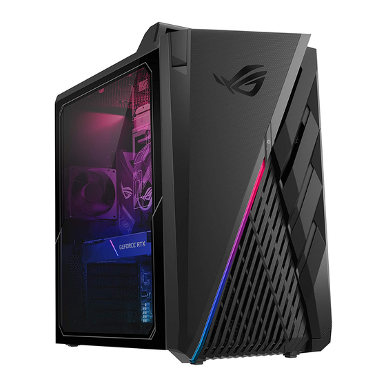 ASUS G35CZ USER MANUAL Pdf Download | ManualsLib