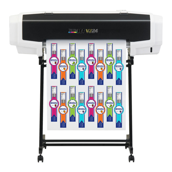 SIGNWAREHOUSE PRISMJET VJ-24 SETUP MANUAL Pdf Download | ManualsLib
