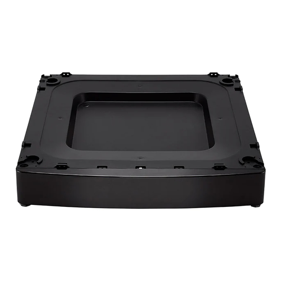 LG PEDESTAL WDPS1 SERIES INSTALLATION INSTRUCTIONS MANUAL Pdf Download ManualsLib