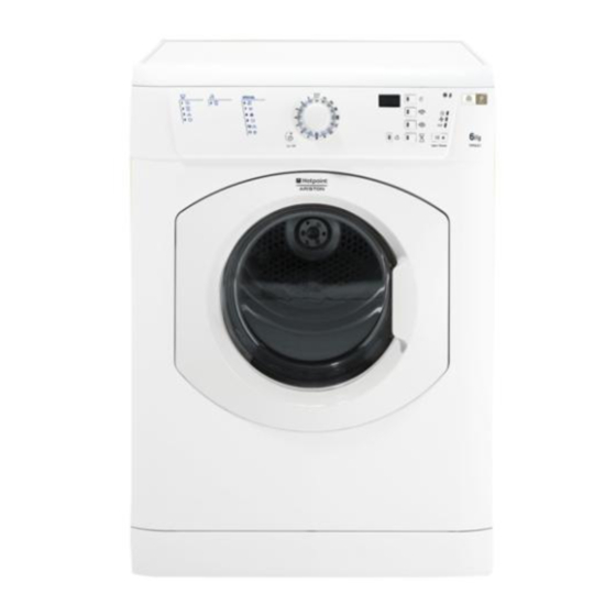 HOTPOINT ARISTON TVF651 SERVICE INFORMATION Pdf Download ManualsLib