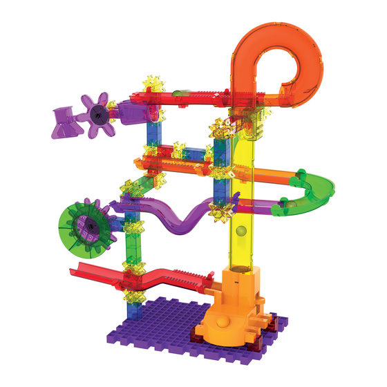 THE LEARNING JOURNEY TECHNO GEARS MARBLE MANIA CATAPULT INSTRUCTION