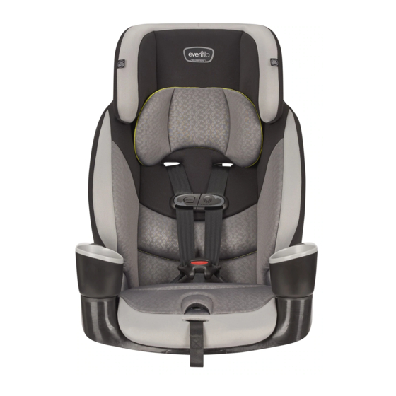 Evenflo maestro booster sale car seat manual