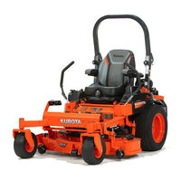 Kubota Z781KWi Operator's Manual