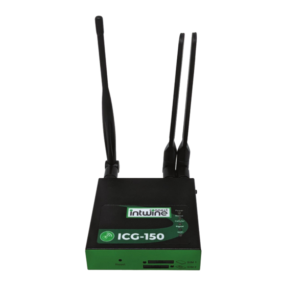 intwine connect ICG-150 Manuals