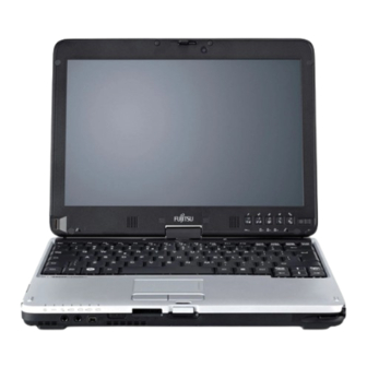 Fujitsu Lifebook T730 Quick Start Manual