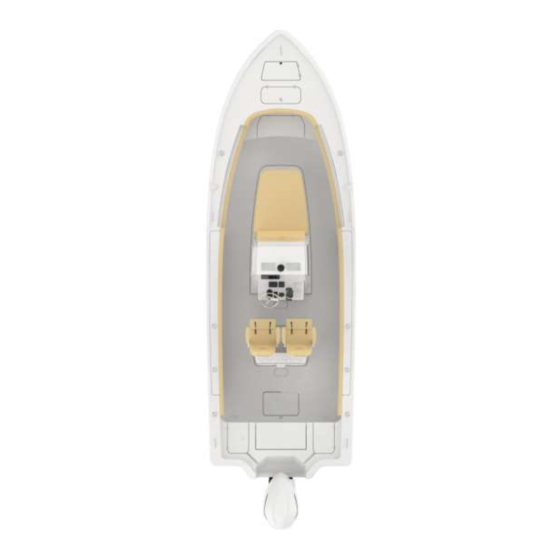 SPORTSMAN BOATS MASTERS 267 OE Owner's Manual And Quick Reference Manual