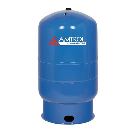 Amtrol CH4202 Installation, Operation & Maintenance Instructions Manual