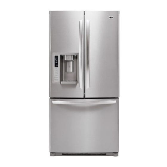 LG 50144815 - LFX23961ST 22.6 cu. ft. Refrigerator Manuals