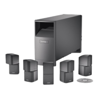 Bose ACOUSTIMASS 15 Owner's Manual