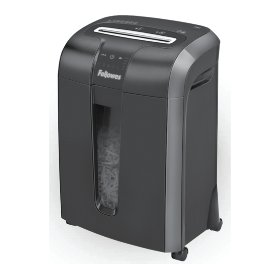 Fellowes powershred 73ci User Manual