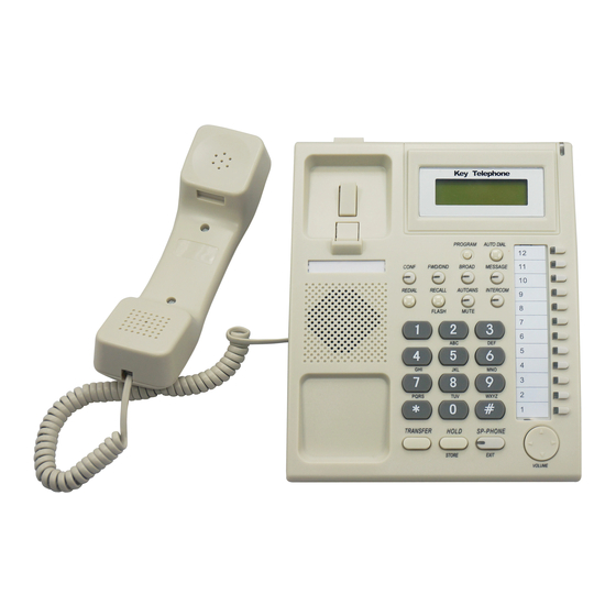 Excelltel CDX-PH201-M Manual