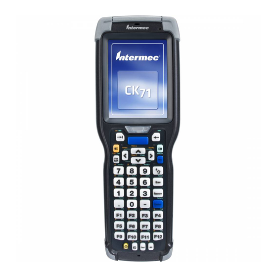 Intermec CK71 Quick Start Manual