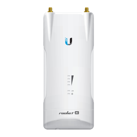 Ubiquiti Rocket R5AC-PTP Quick Start Manual