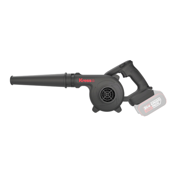 KRESS KUF30.9 Safety And Operating Manual