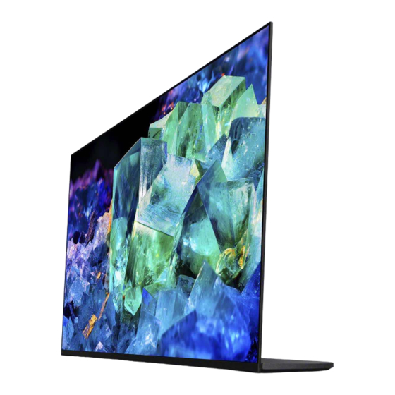 Sony XR-55A95K Original Manual