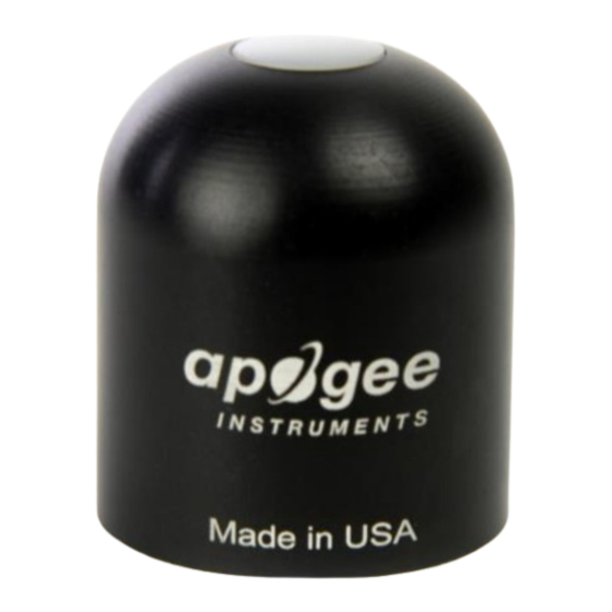 Apogee Instruments SP-422 Owner's Manual