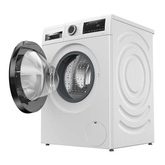 Bosch WGG1440TSN User Manual And Installation Instructiions