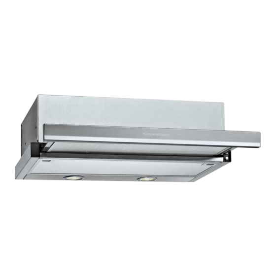 Kuppersbusch DEF6300.0 Instructions For Use And Installation