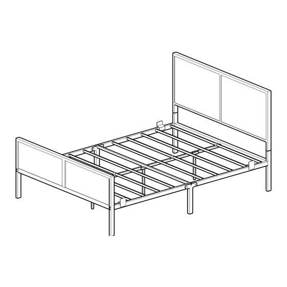 TUHOME Furniture RMB001 Assembly Instructions Manual