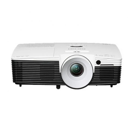 Ricoh PJ X5462 User Manual