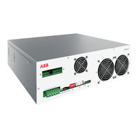 ABB PQstorI Installation, Operation And Maintenance Instructions