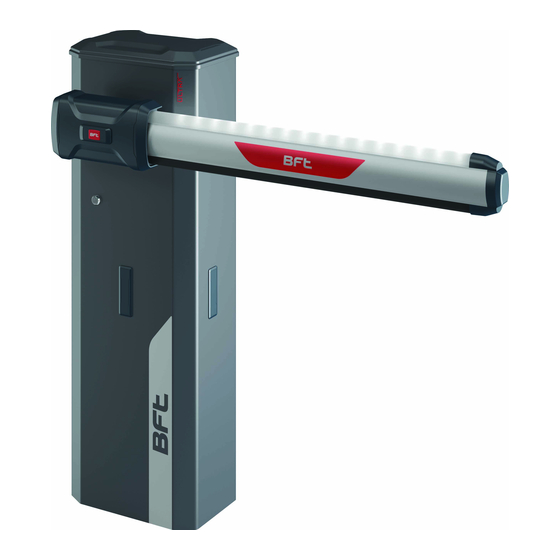 BFT MAXIMA ULTRA 36 UL Instructions For Installation, Use And Maintenance Manual
