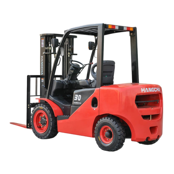 HANGCHA XF Series Operational And Maintenance Manual