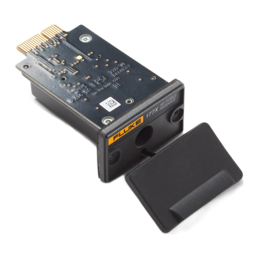 Fluke 177 Series - LTE Module Manual