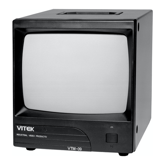 Vitek VTM-09 Datasheet