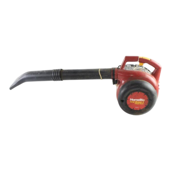 Homelite YARD BROOM II UT08512B Operator's Manual