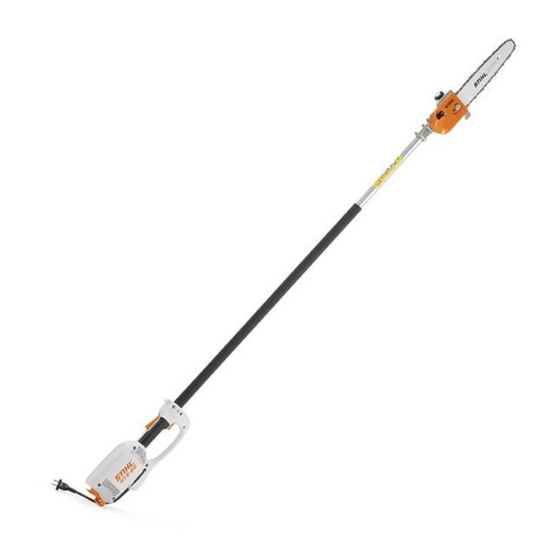 Stihl HTE 60 Instruction Manual