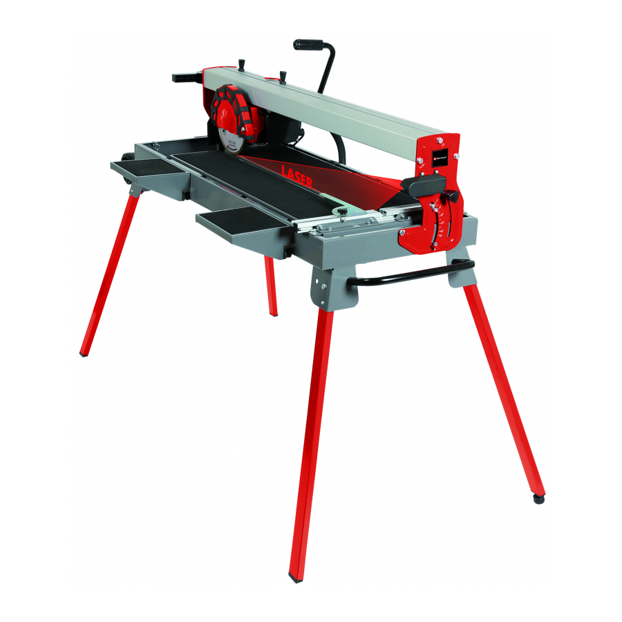EINHELL TE-TC 920 UL Tile Cutting Machine Manuals