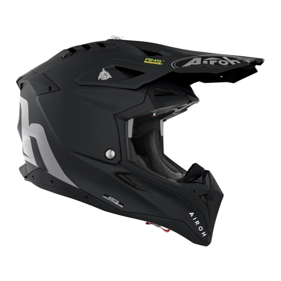 Airoh HELMET AVIATOR III Instructions Manual