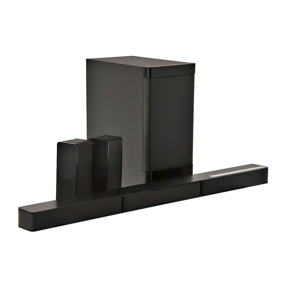 Sony SA-WRT3 Service Manual