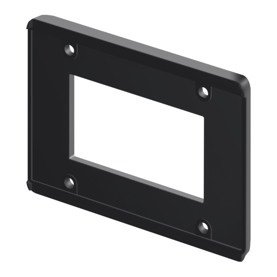 Crestron TSW-1070-RMB-4 Quick Start