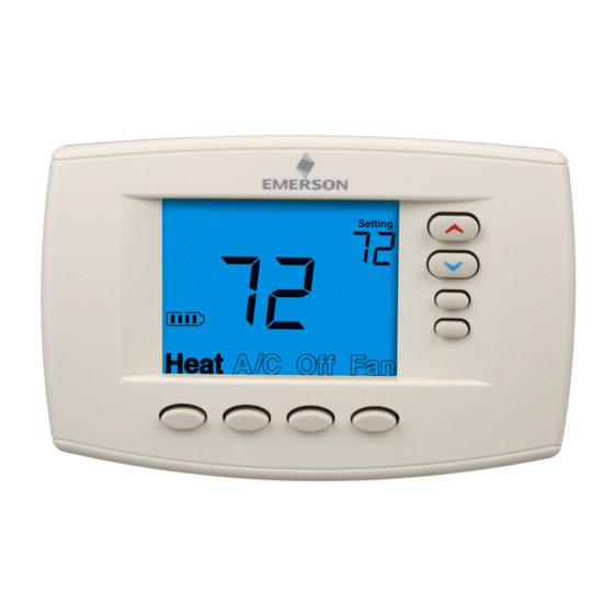 White Rodgers Emerson Blue Wireless Easy Install 1F98EZ-1621 Installation Instructions Manual