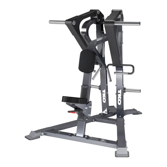User Manuals: TKO 905PLLR Seated Low Row