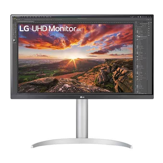 LG 27UP850N Owner's Manual