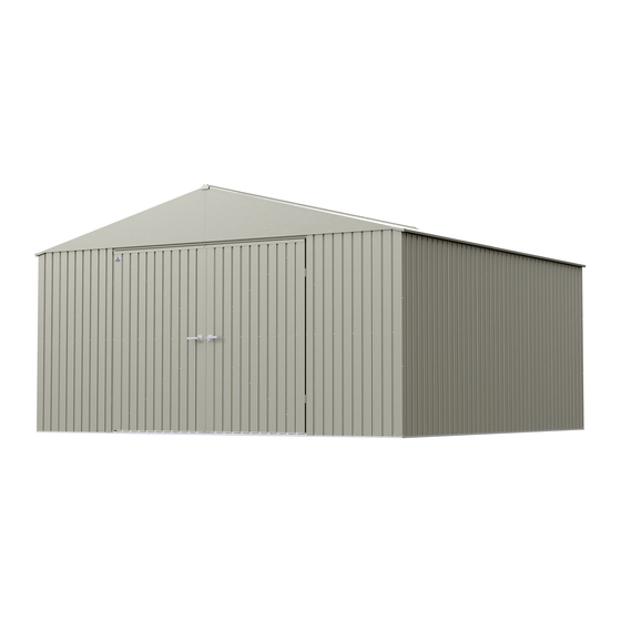 Arrow Storage Products EG1414AB Owner's Manual & Assembly Manual
