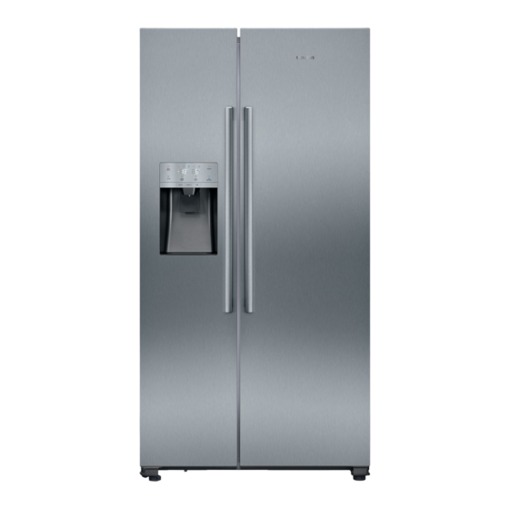 Siemens iQ500 KA93DVIFPG Manuals