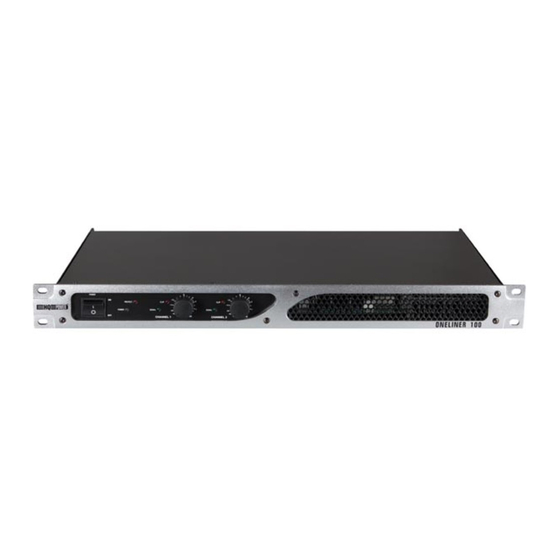 Velleman HQ Power ONELINER 100 Manual