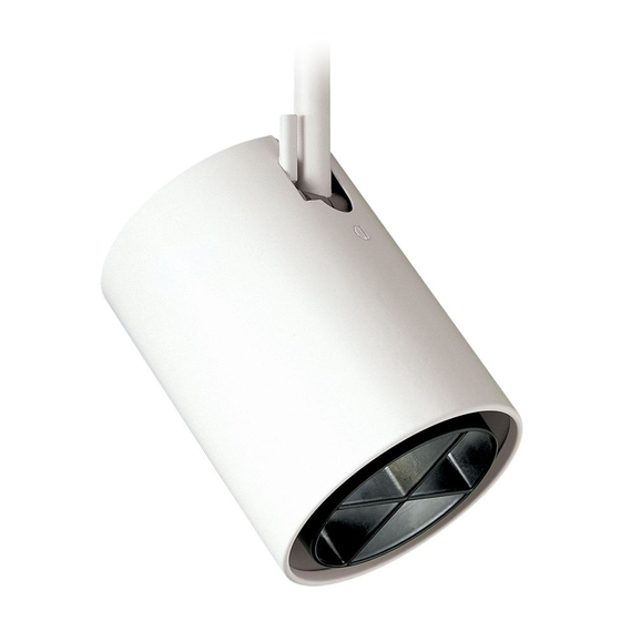 Lightolier ProSpec TRACK LIGHTING FIXTURE Installation Instructions