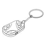 CM3-Computer Car Key Ring HD Spy Camera Operating Instructions Manual