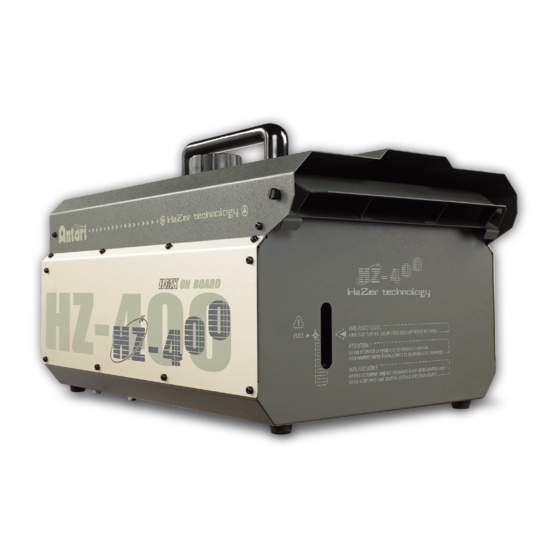 Antari HZ-400 Product Manual