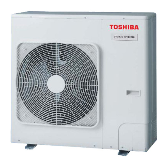 Toshiba RAV-GM1101AT8P-E Installation Manual