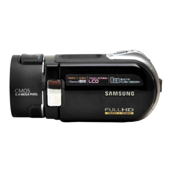 Samsung VP-HMX20C User Manual