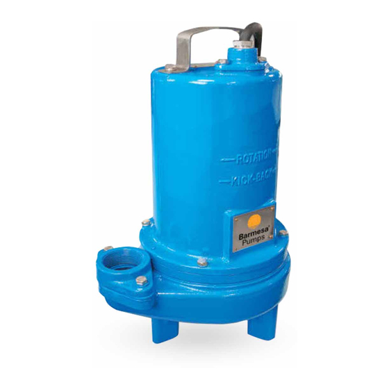 Barmesa Pumps 2BSE-SS Installation, Operation & Maintenance Manual