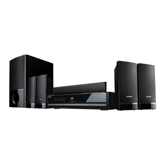 Sony HCD-E300 - Blu-ray Disc&trade; / Dvd Receiver Component Service Manual