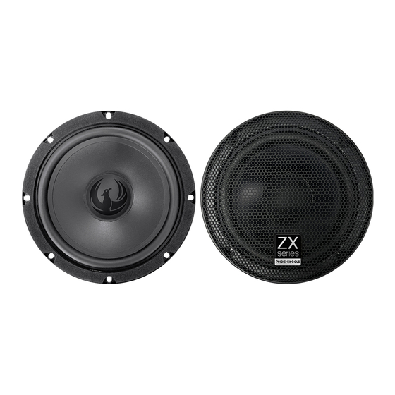 Phoenix Gold ZX Series Manual