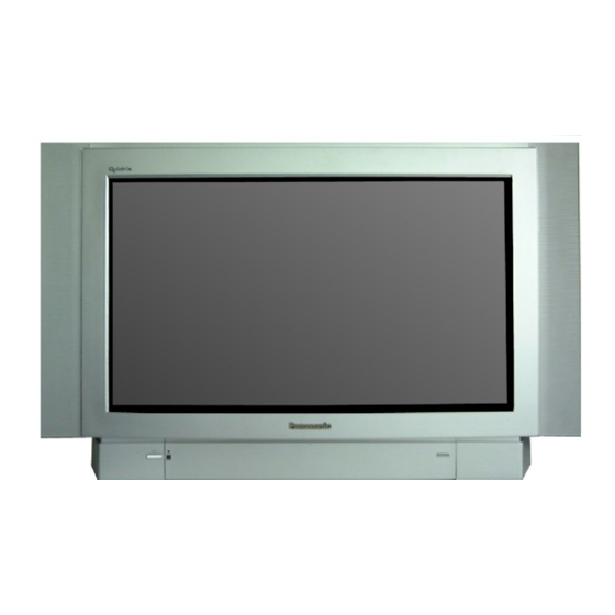 Panasonic TX-32PS10D Service Manual